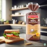 Britannia 100% Whole Wheat Bread (No Maida)