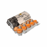 Hen Fruit -10 High Protein Power Brown Eggs